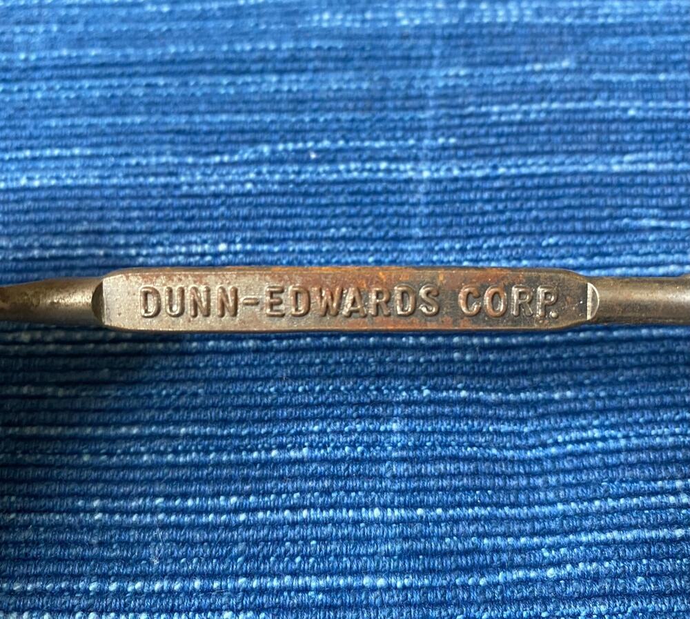 VTG Dunn Edwards Corp. Paint Can Beer Bottle Opener Advertising 15B